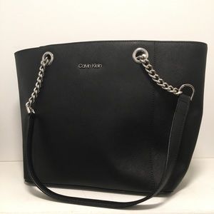 Calvin Klein Saffiano Leather Bag